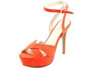 Report Valleta Women US 10 Orange Platform Sandal