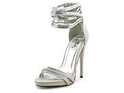 Luichiny Miss Me Now Women US 6 Silver Sandals