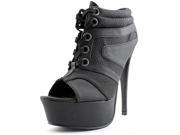 Michael Antonio Kiet Women US 8 Black Platform Heel