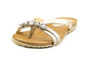 Matisse Como Women US 11 Gold Slides Sandal