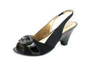 Circa Joan David Neera Women US 7.5 Black Slingback Heel