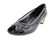 Vaneli Birdine Women US 7.5 N S Black Peep Toe Heels
