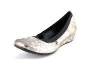Vaneli Grassy Women US 7.5 Silver Wedge Heel