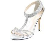 Caparros Maddy Women US 8 Silver Sandals