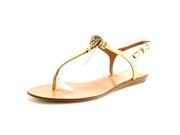 Dolce Vita Isolde Women US 7.5 Gold Thong Sandal