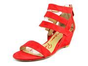 American Rag Casen Women US 5 Red Wedge Sandal