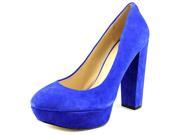 Guess Padey Women US 10 Blue Platform Heel