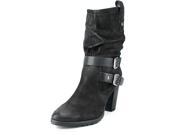 Marc Fisher Famous Women US 8.5 Black Mid Calf Boot