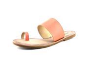 Lucky Brand Baheeti Women US 8 Orange Slides Sandal