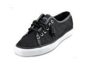 Sperry Top Sider Seacoast Women US 8 Black Fashion Sneakers