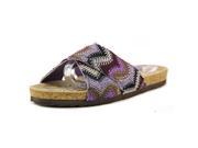 Muk Luks 16139 Women US 6 Purple Slides Sandal