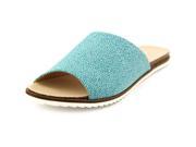 Coconuts By Matisse Lounge Women US 7 Blue Slides Sandal