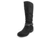 Style Co Wardd Wide Calf Women US 7.5 Black Knee High Boot