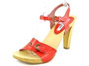 Nina Saffire Women US 7 Red Sandals