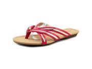 Bandolino Naccari Women US 9.5 Pink Thong Sandal