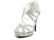 Caparros Priscilla Women US 5.5 Silver Sandals
