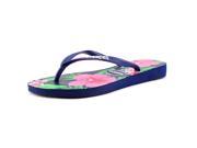 Havaianas Slim Women US 11 Blue Flip Flop Sandal