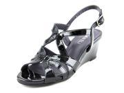 Vaneli Miriam Women US 6.5 Black Wedge Sandal