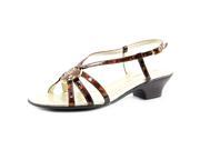Easy Street Trifecta Women US 6.5 Brown Sandals