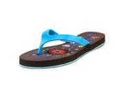 Nine West Nutso Women US 6 Blue Flip Flop Sandal