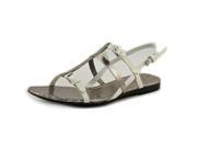 Nicole Sache Women US 10 White Gladiator Sandal
