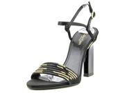 Calvin Klein Collection Vina Bugle Women US 9.5 Black Sandals