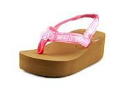 Roxy TW Glitz Toddler US 6 Pink Wedge Sandal