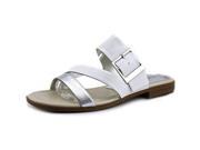 Alfani Tison Women US 7.5 White Slides Sandal