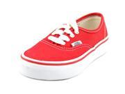 Vans Authentic Youth US 12 Red Sneakers