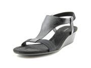 Alfani Vacanzaa Women US 6.5 Black Wedge Sandal
