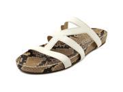 Via Spiga Londa Women US 6 White Slides Sandal