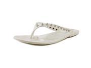 Nine West Whiplash Women US 10 White Flip Flop Sandal