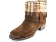 Charles By Charles D June Women US 6.5 Brown Ankle Boot