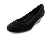 Giani Bernini Jileen Women US 7 Black Wedge Heel