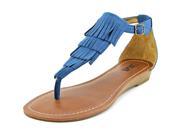 Carlos by Carlos Santana Trinidad Women US 7.5 Blue Thong Sandal EU 38