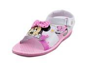 Disney Minnie Mouse Sandal Youth US 11 White Slingback Sandal