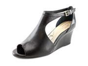 Giani Bernini Anwara Women US 8.5 Black Wedge Heel