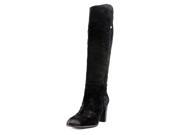 Guess Honon Women US 8.5 Black Knee High Boot