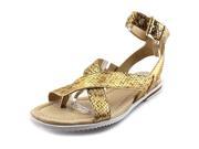 Donald J Pliner Lyla Women US 6 Gold Gladiator Sandal