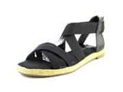 Giani Bernini Colbey Women US 8.5 Black Gladiator Sandal