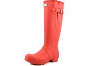 Hunter Original Adjustable Wellington Women US 12 Red Rain Boot