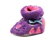 Acorn Easy Critter Kitty Infant US 0 6 Months Purple Slipper