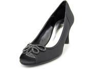 Caparros Watson Women US 7 Black Peep Toe Heels