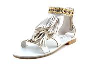 Steve Madden Giaani Women US 6.5 Silver Sandals
