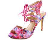 Thalia Sodi Rhumba Women US 10 Pink Sandals