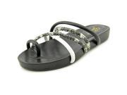 Guess Jiyana 4 Women US 8.5 Black Slides Sandal