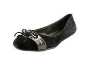 Kenneth Cole Reaction Truth Time Women US 7.5 Black Flats