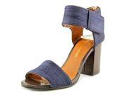 Enzo Angiolini Gwindell Women US 5.5 Blue Sandals