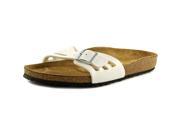 Birkenstock Molina Women US 4 N S White Slides Sandal