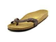 Birkenstock Piazza Women US 10 N S Brown Slides Sandal